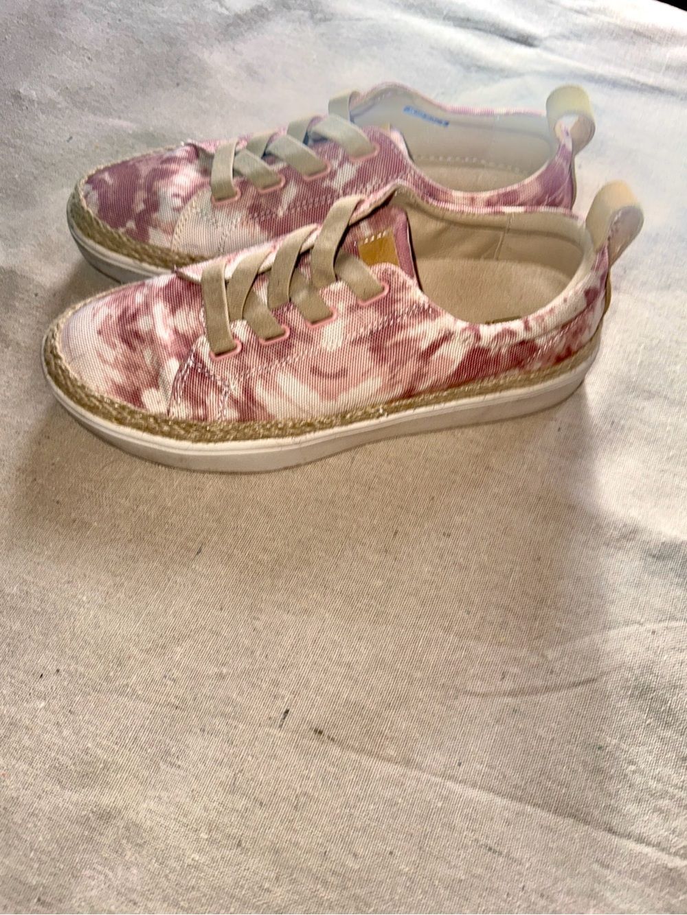 Spenco Women's Size 7 Malibu Blush Tie-Dye Slip-On Sneakers Comfort Shoes - Picture 6 of 10